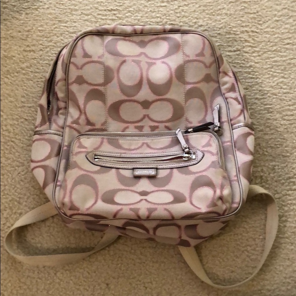 coach book bag